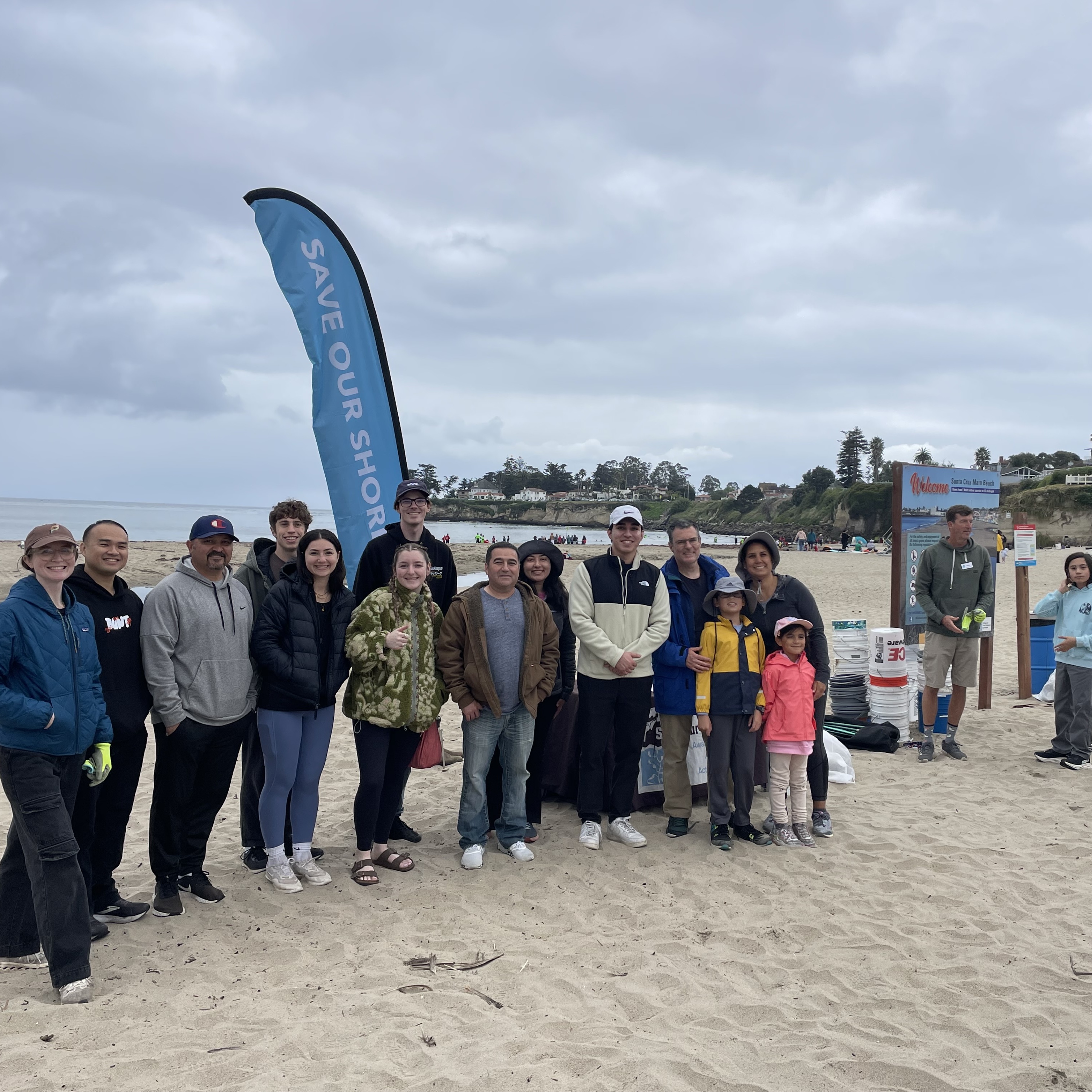 Beach Cleanup @ Cowell & Main Beach - logo